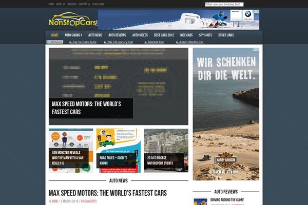 Morning theme site design template sample