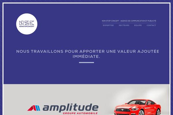 Minimum theme site design template sample