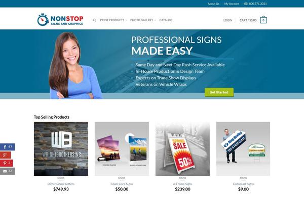 Site using Dzs-videogallery plugin