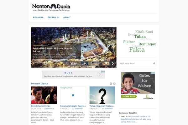 Site using Another-random-posts-widget plugin