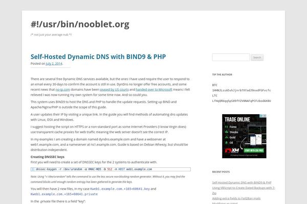 Site using Urvanov-syntax-highlighter plugin