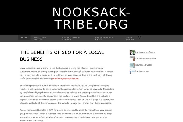 Suits theme site design template sample