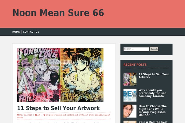 Top Mag theme site design template sample