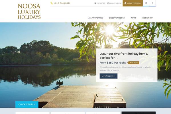 noosaluxuryholidays.com.au site used Nlh