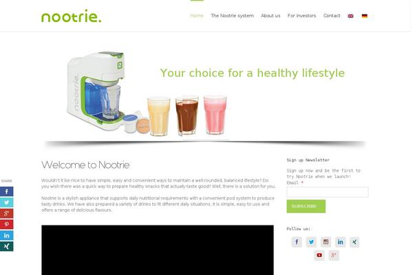 Site using MyMail plugin