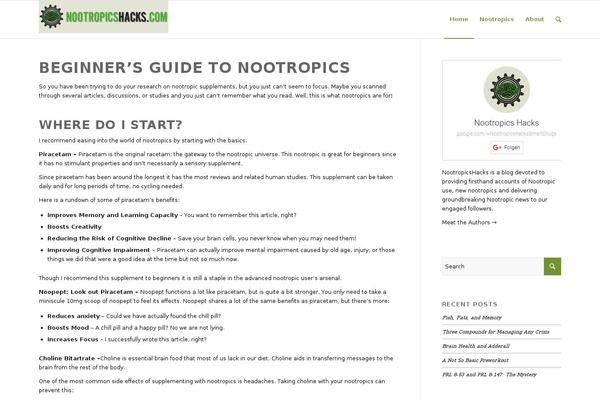 Blog-Simple theme websites examples