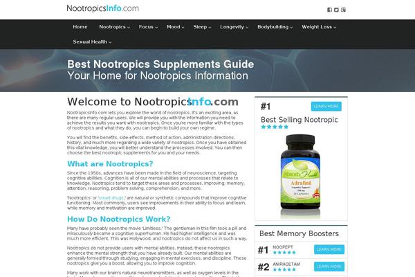Graphy theme site design template sample