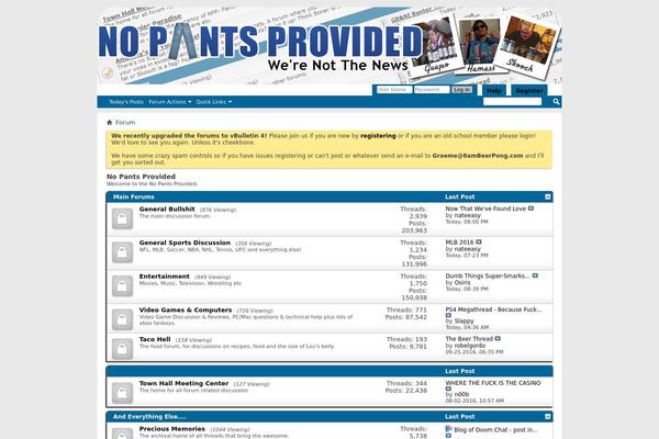 nopantsprovided.com site used Dealerdan