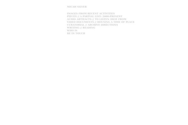 nophones.org site used Minimalist