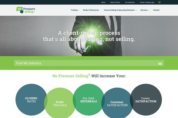 nopressureselling.com site used Nps
