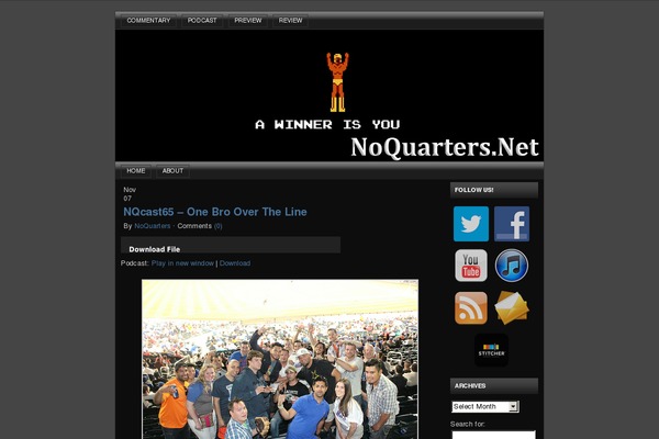 noquarters.net site used Flexxdark