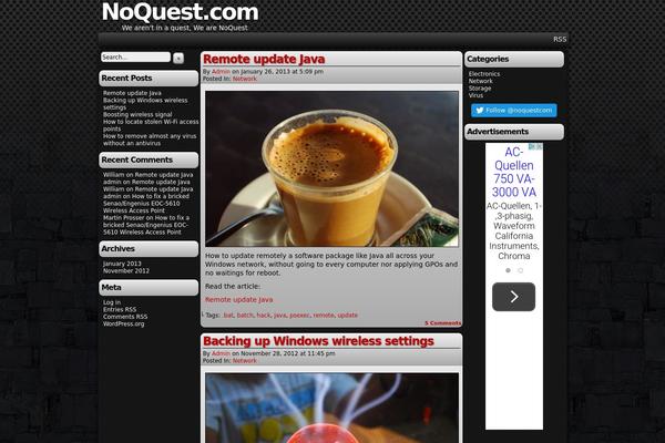 Easel theme site design template sample