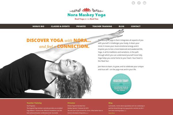 Site using Featured Page Widget plugin