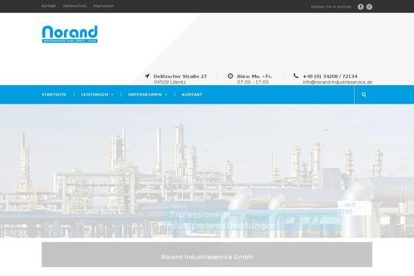 Megaproject theme site design template sample
