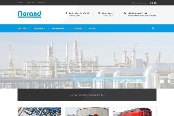 Megaproject theme site design template sample
