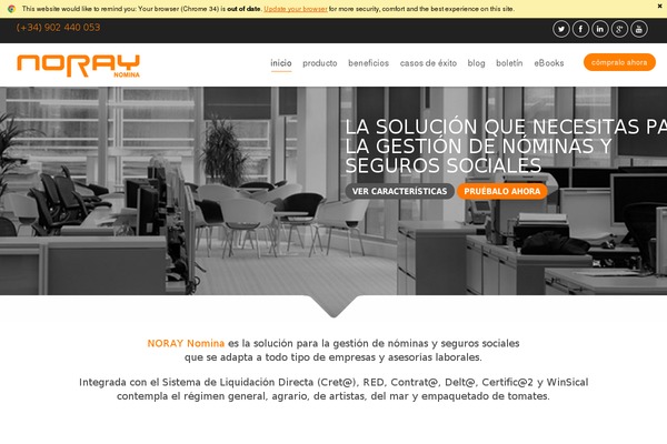 noraynomina.com site used Nomina
