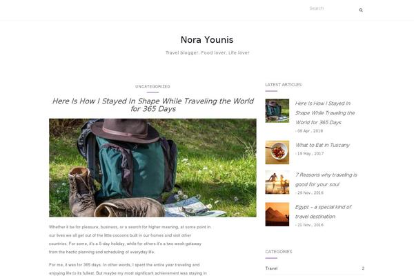 Activello theme site design template sample