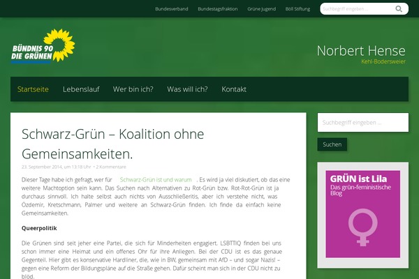 norbert-hense.de site used Urwahl3000