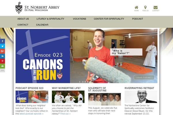 norbertines.org site used Norbertines