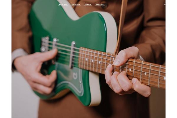 Site using Musico-elementor plugin