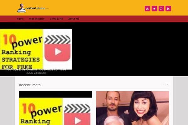 P1-video-magnet theme site design template sample
