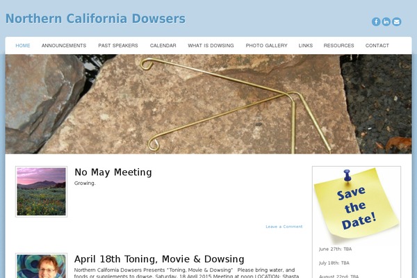 Cirrus theme site design template sample