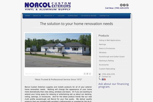 norcol.ca site used Alyeska