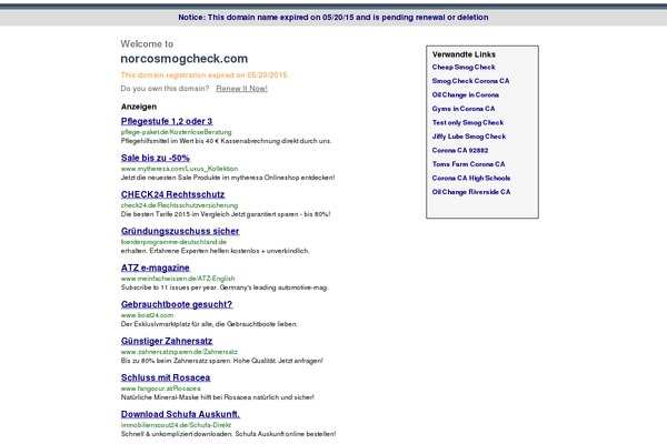 norcosmogcheck.com site used Psu3-multilocs