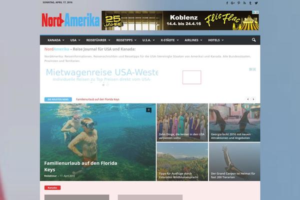 NewsMag theme site design template sample