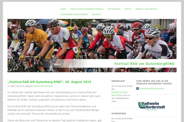 Site using RSS Feed Widget plugin