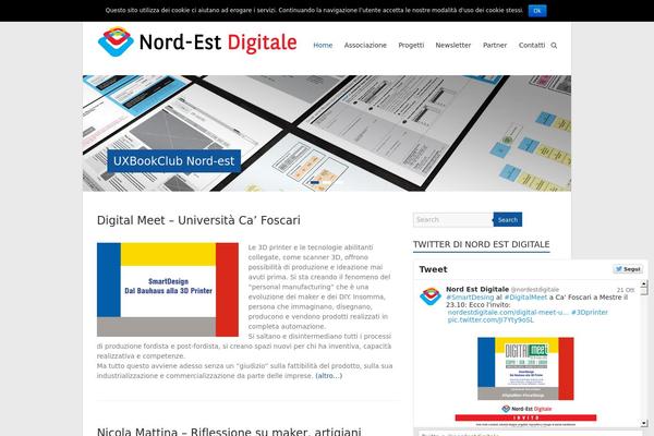 Esteem theme site design template sample