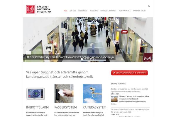 Interface Pro theme site design template sample
