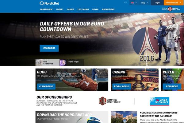 Duotive Two theme site design template sample
