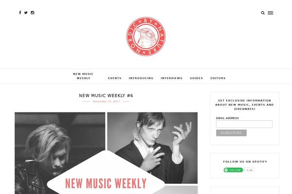 Letsblog theme site design template sample