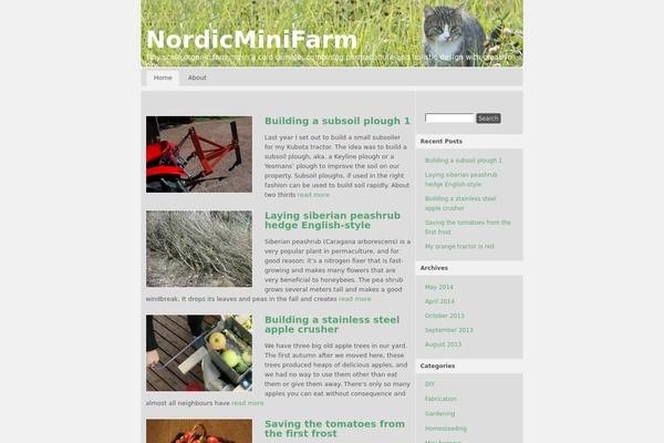 Custom Community theme site design template sample