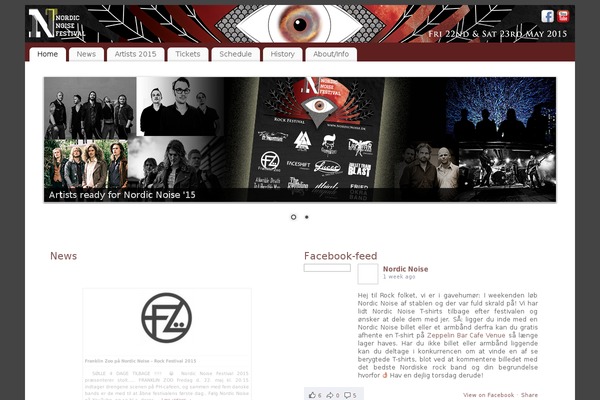 Site using Widgetkit plugin