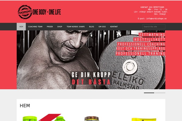 Fitness-wp theme site design template sample