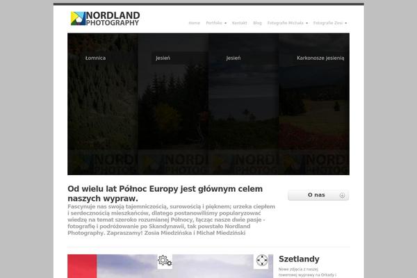 Echoes theme site design template sample