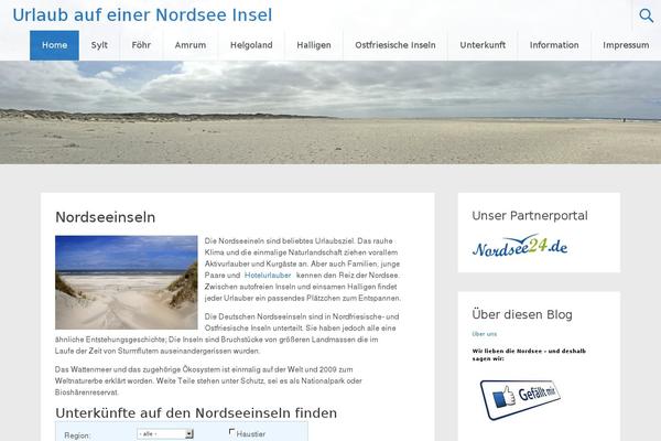 Radiate theme site design template sample