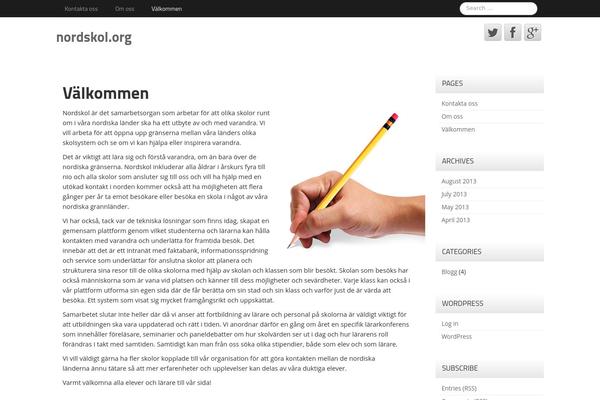 Neuro theme site design template sample