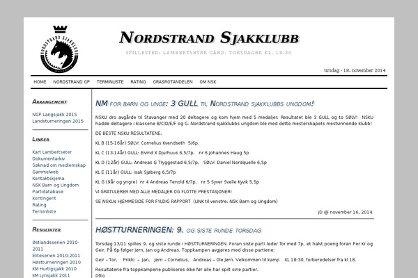 German Newspaper theme site design template sample