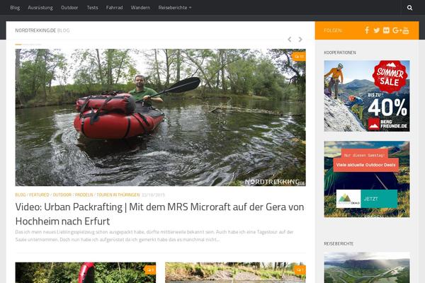 Site using Themeisle-companion plugin