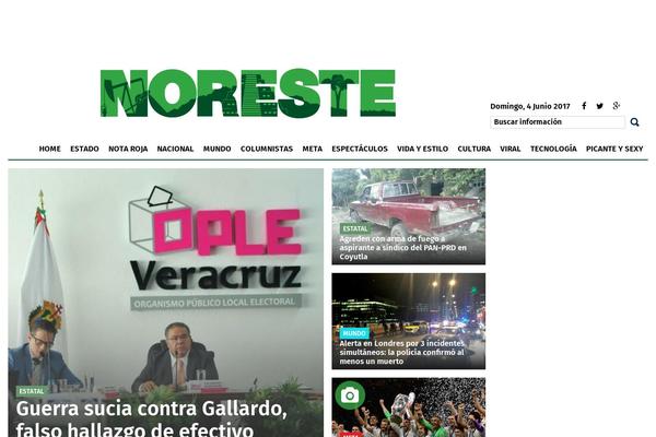 Zox-news theme site design template sample