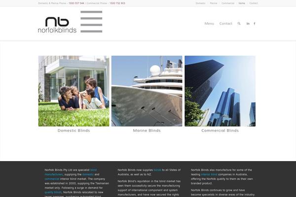 norfolkblinds.com.au site used Norfolkblinds