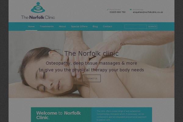 NANCY theme site design template sample