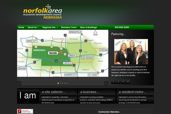NonProfit theme site design template sample