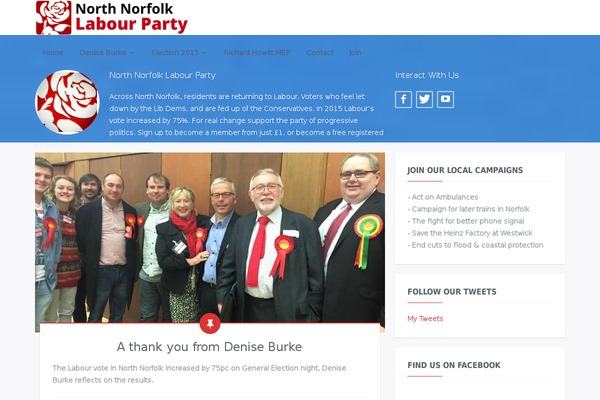 norfolklabour.co.uk site used Pratico