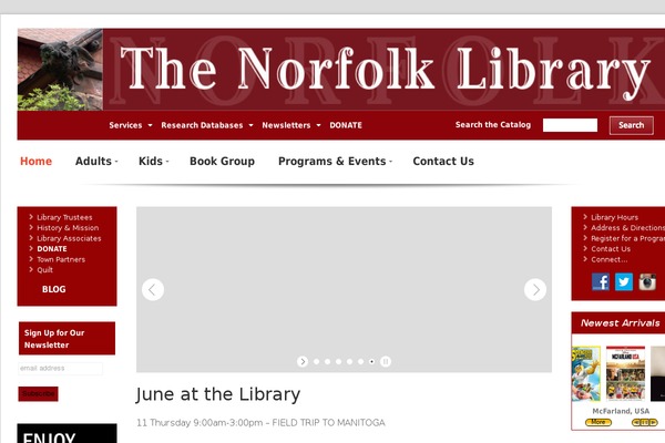 norfolklibrary.org site used Smack
