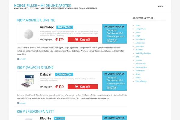 Savia theme site design template sample
