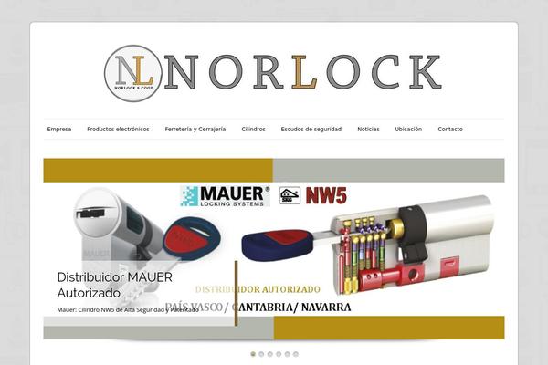 norlock.es site used Colorway Theme